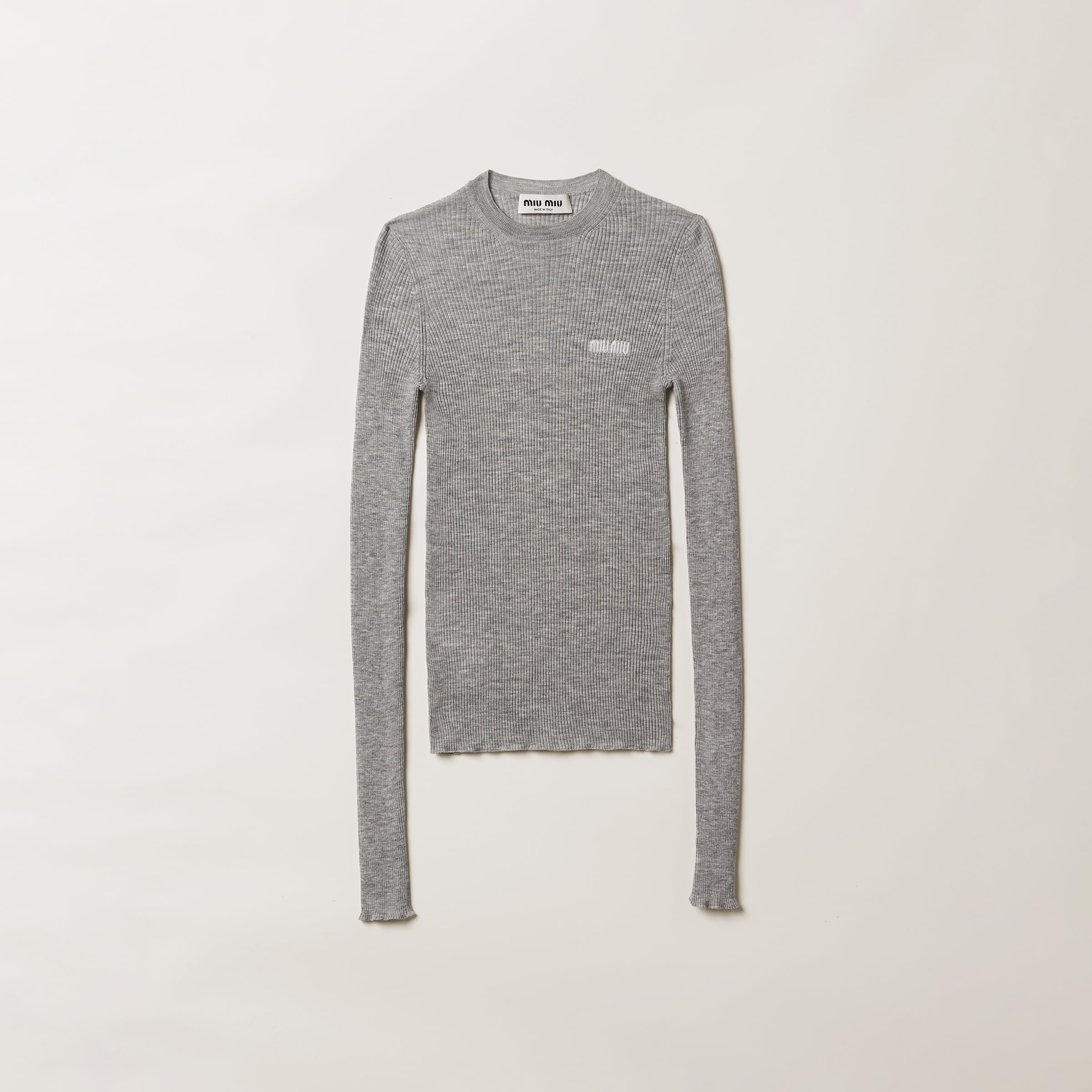 Cashmere and silk sweater