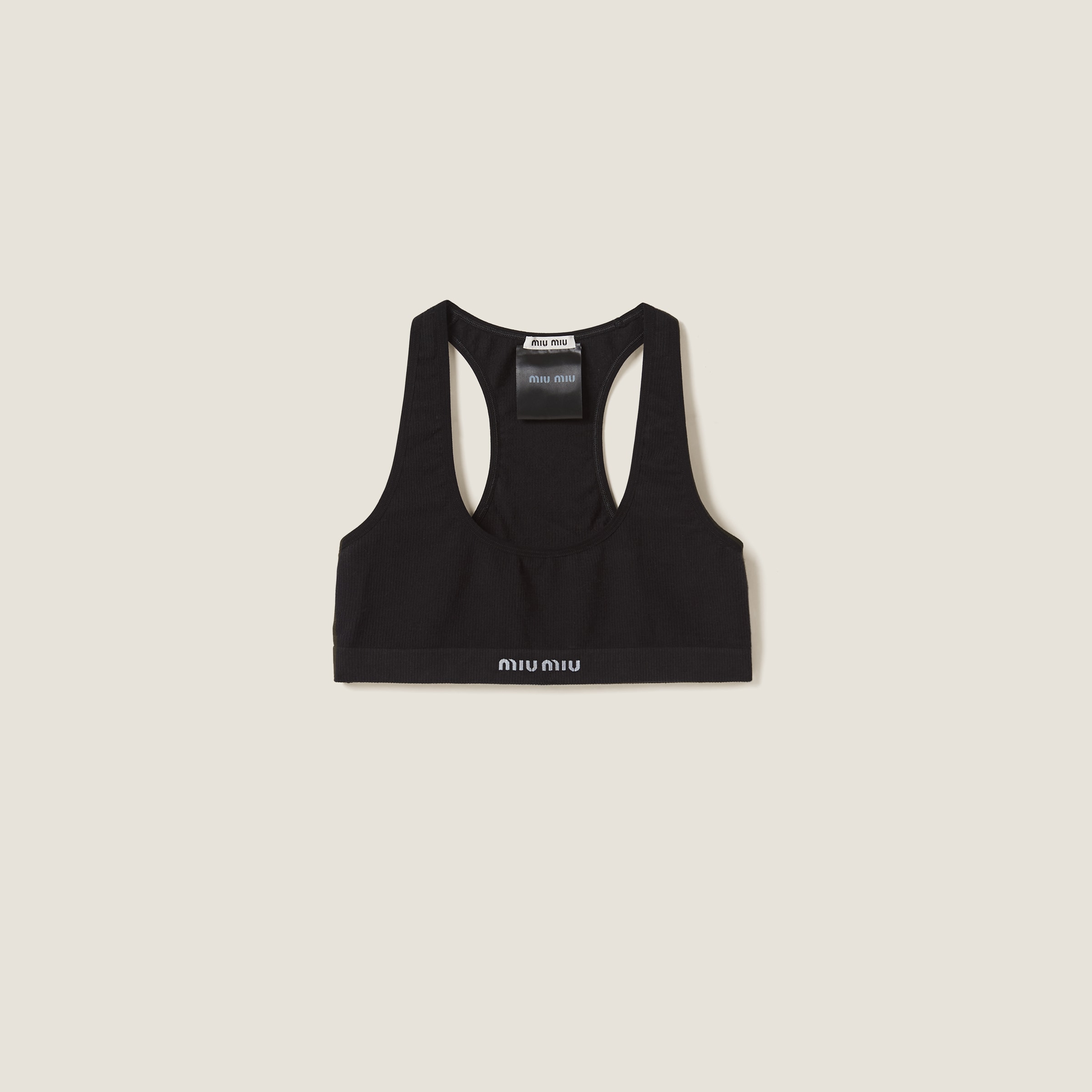Seamless racerback top