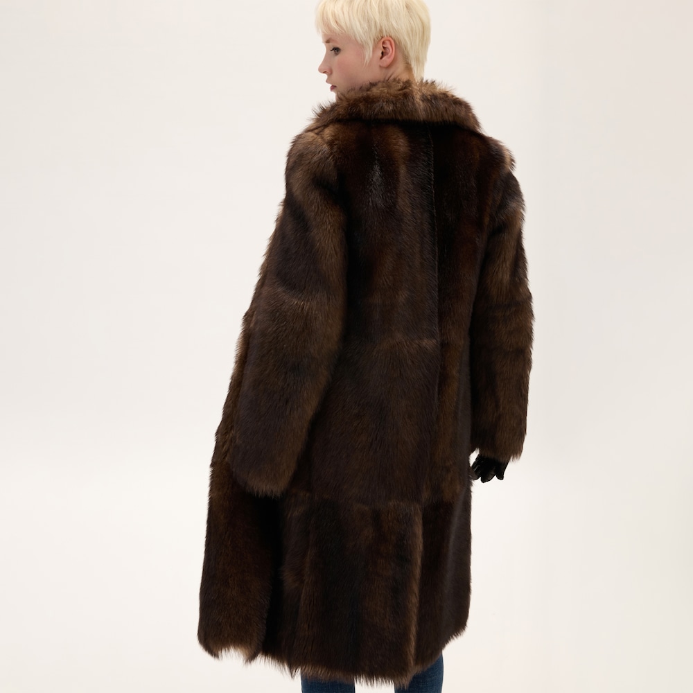Shearling coat