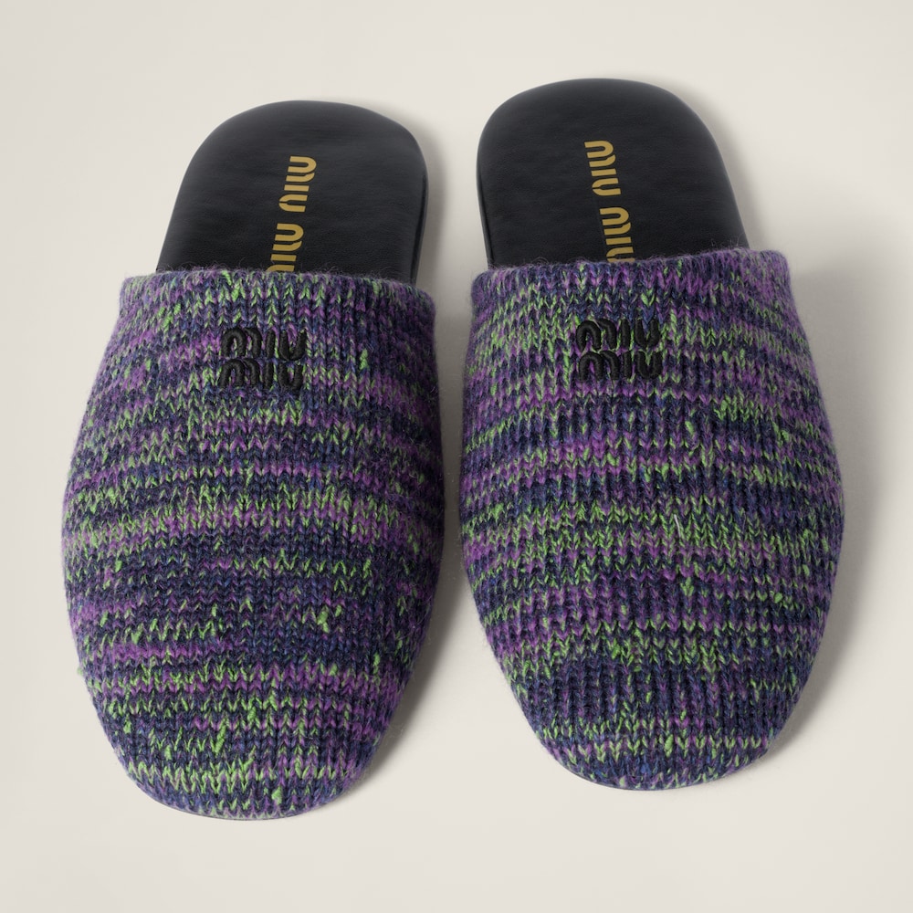 Wool slippers