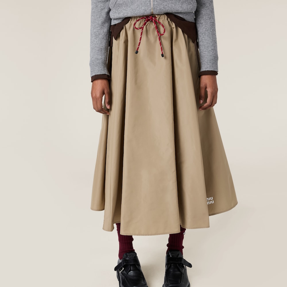 Technical fabric skirt