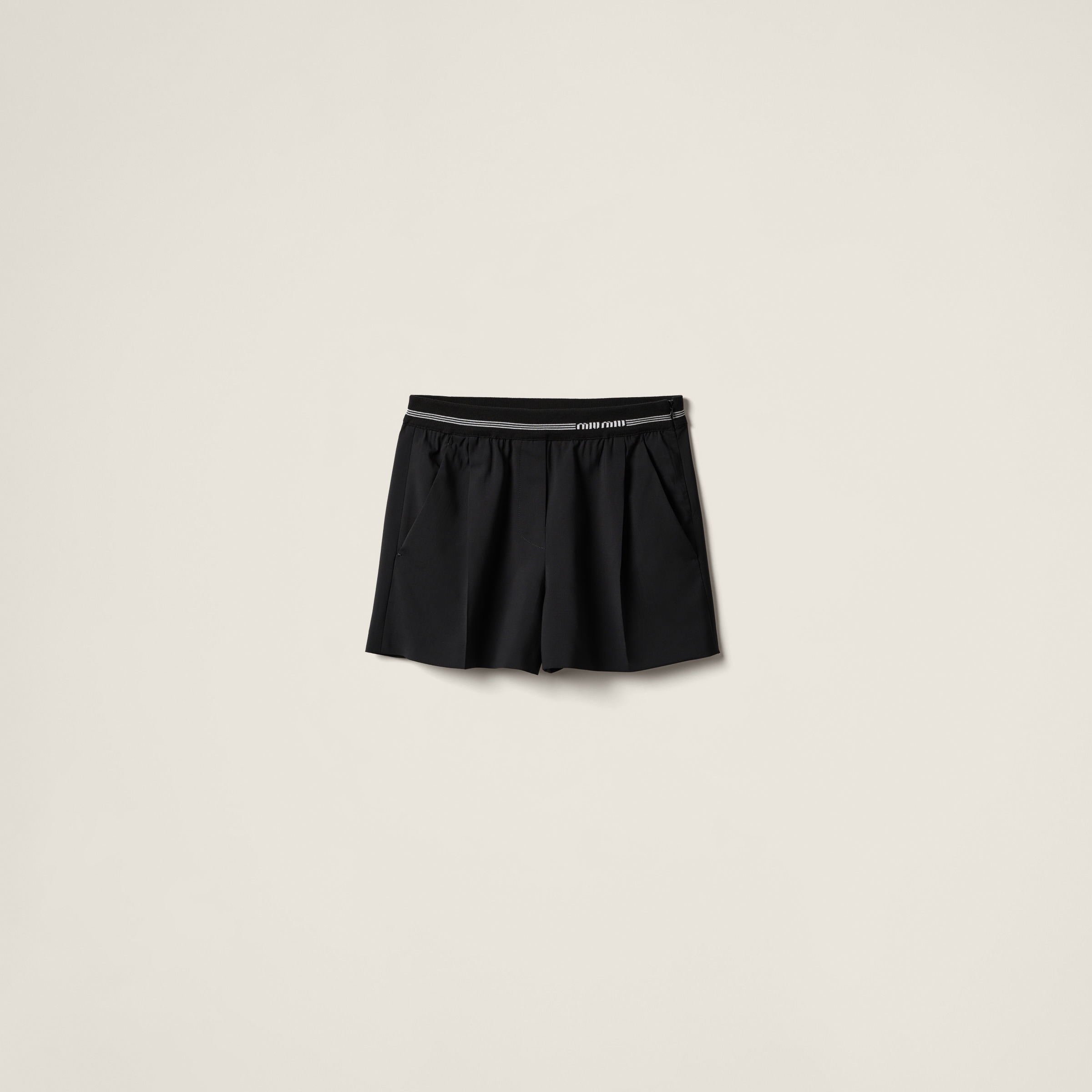 Wool shorts