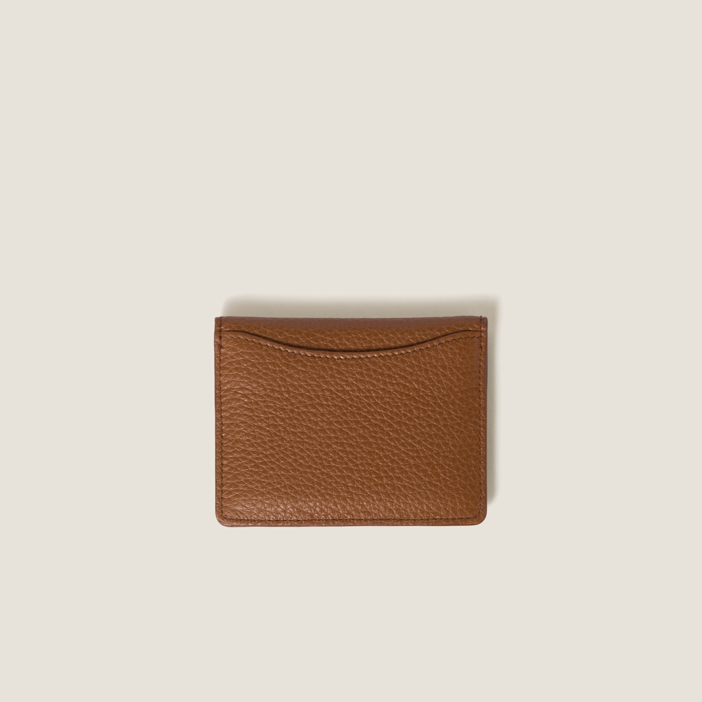 Leather card holder