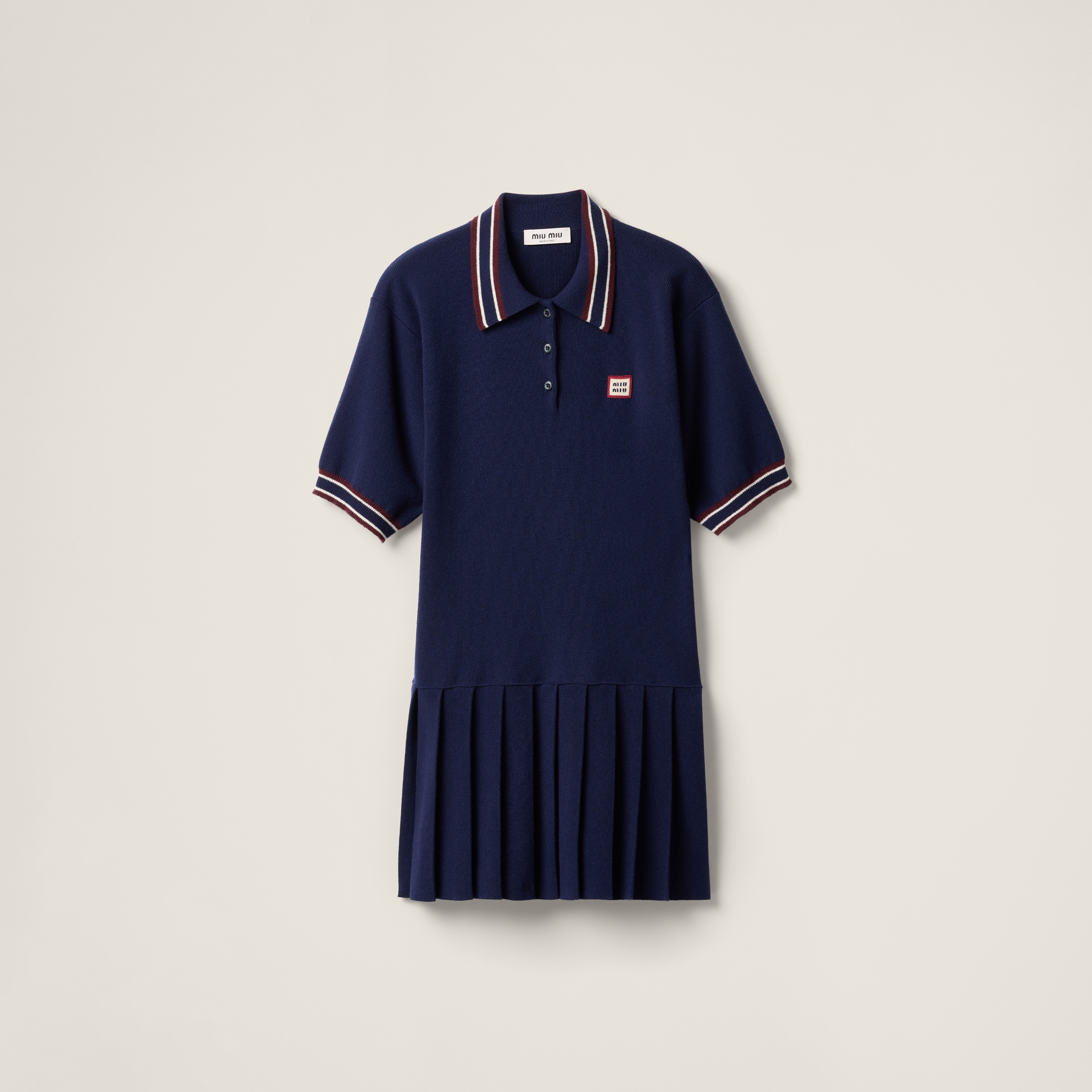 Wool and cashmere polo dress
