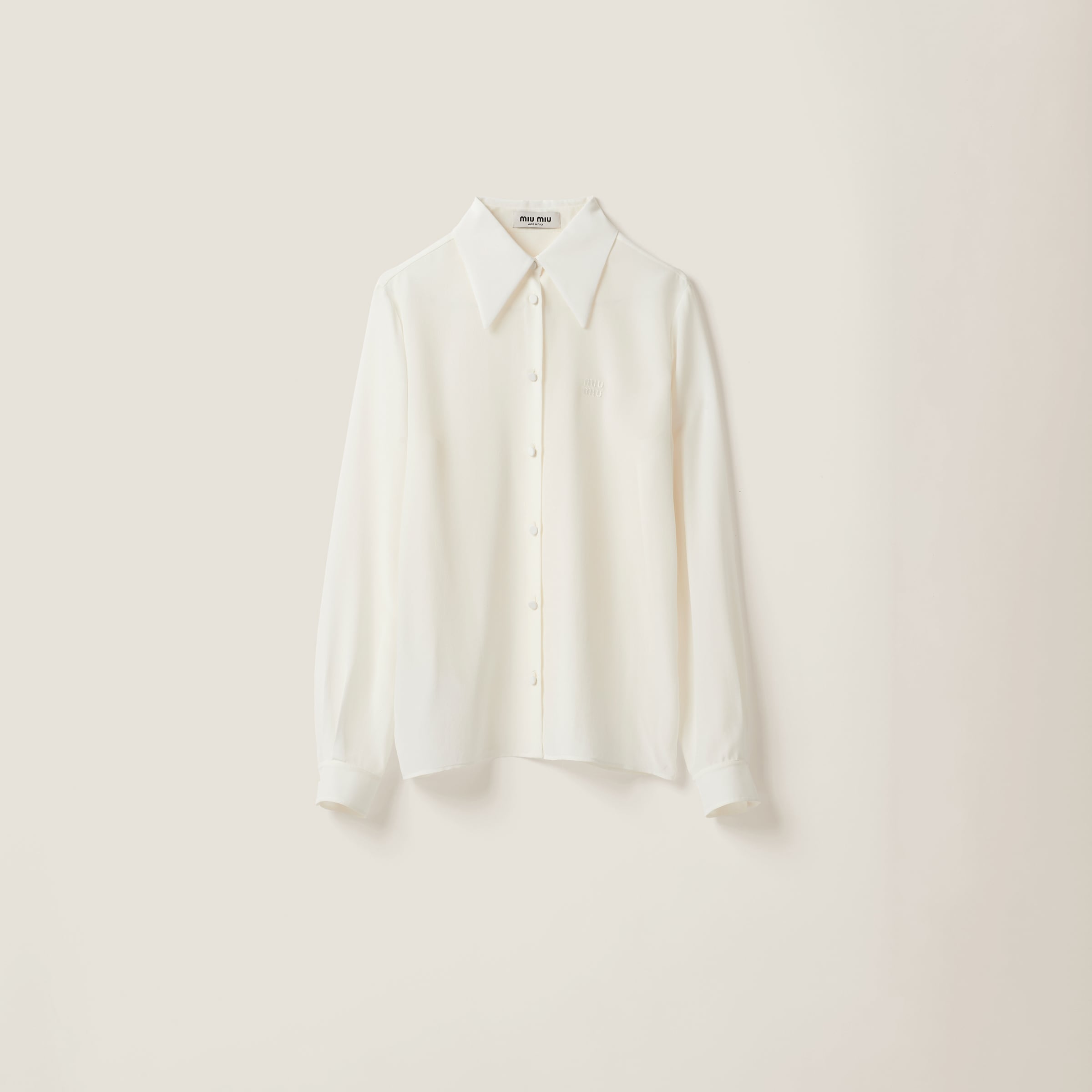 Crepe de chine shirt