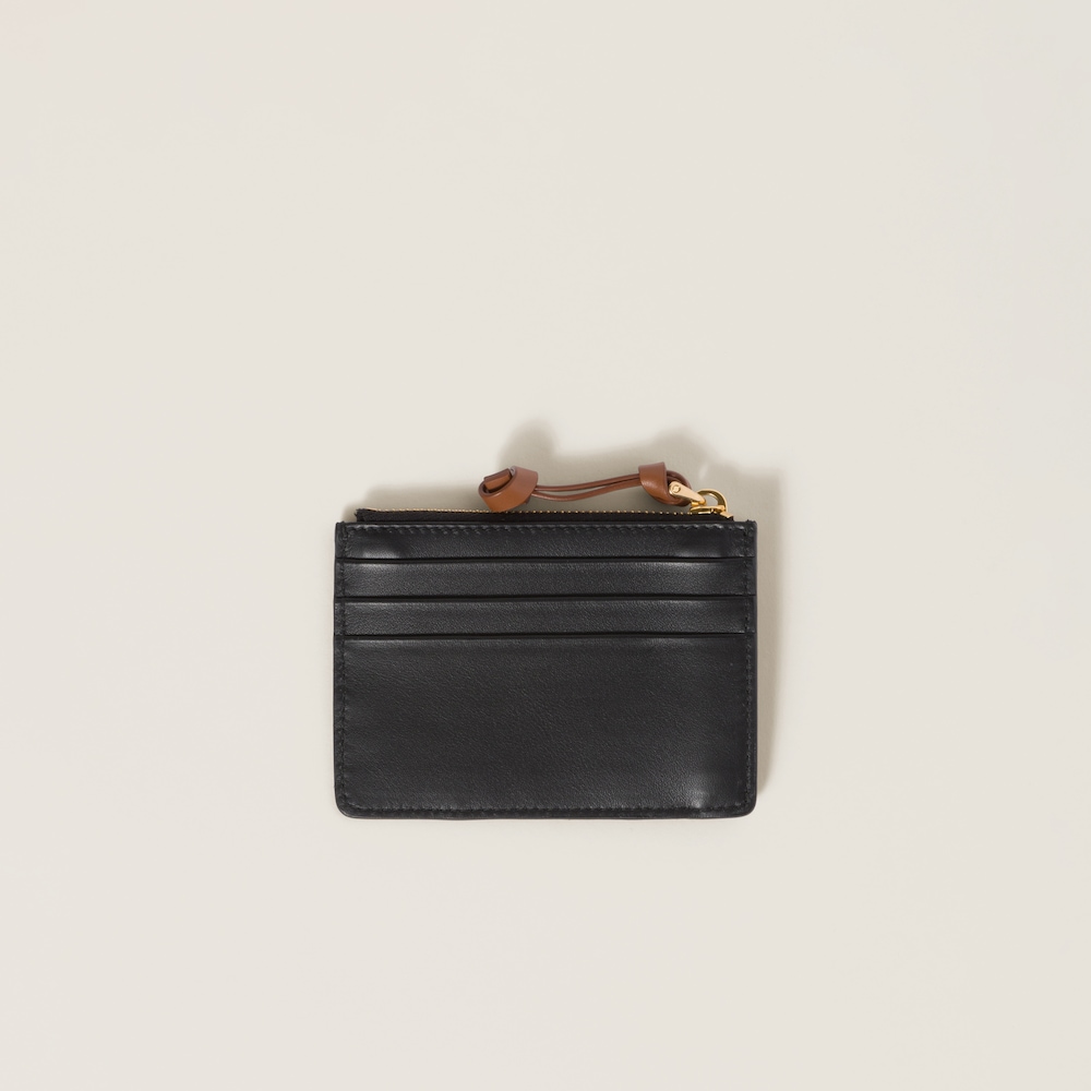 Leather card holder