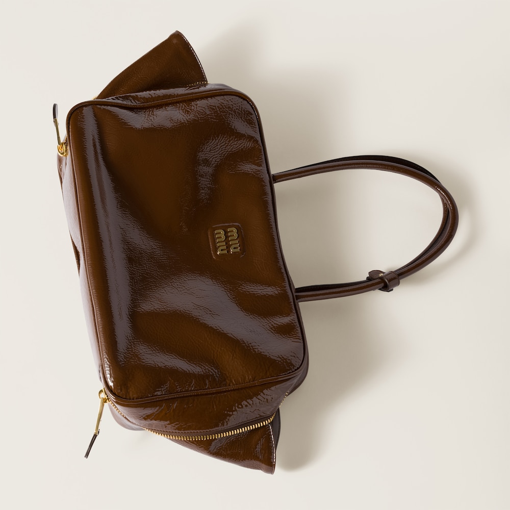 Beau naplak patent leather bag