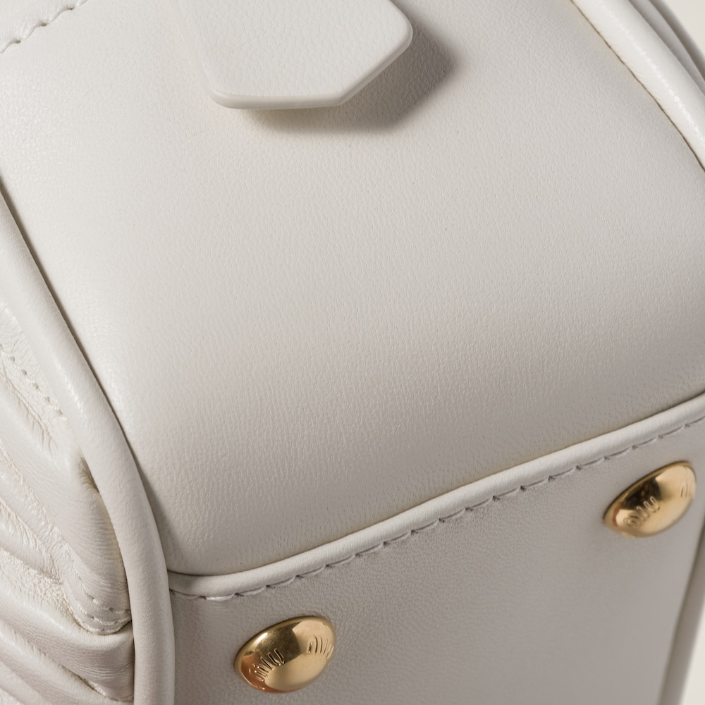 Arcadie matelassé nappa leather bag