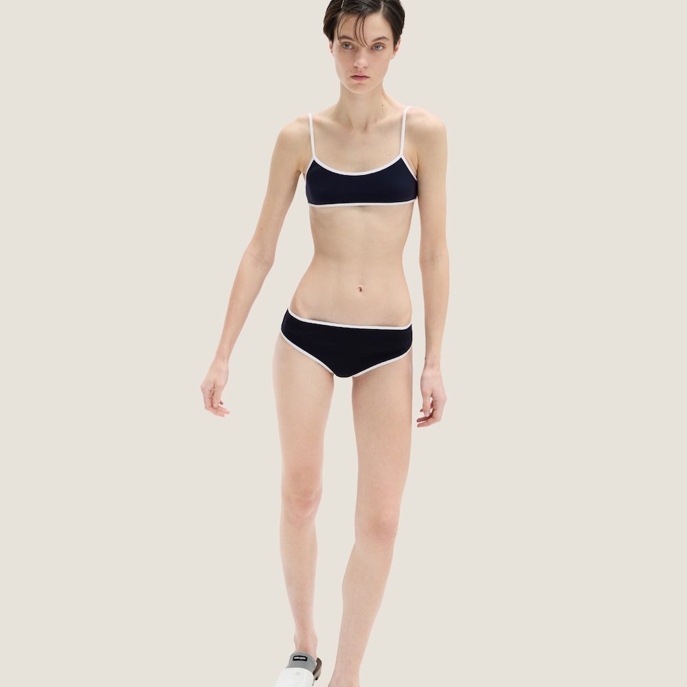 Technical knit swimsuit