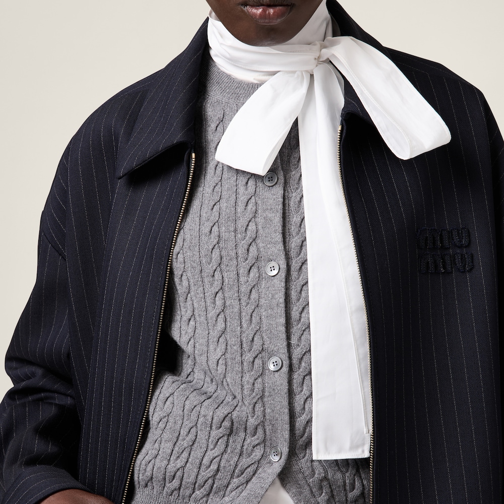 Cashmere knit cardigan