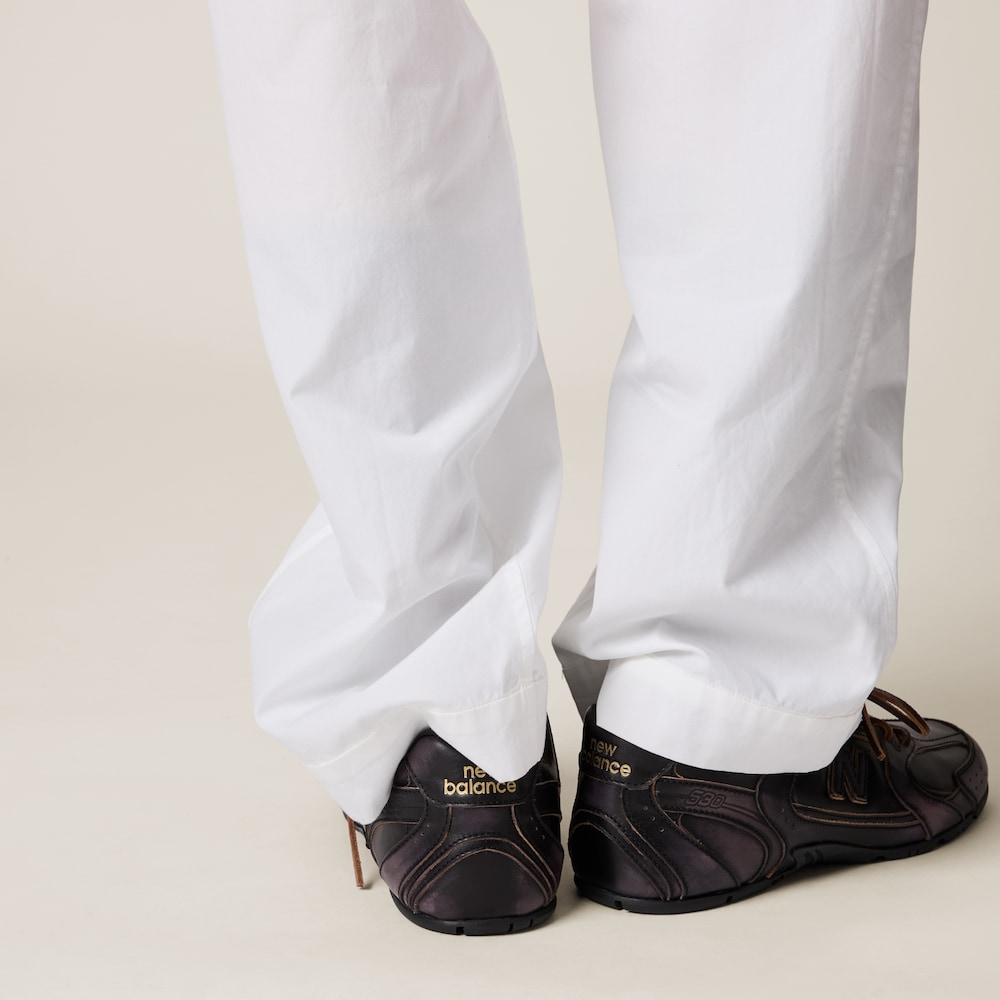 Poplin pajama pants