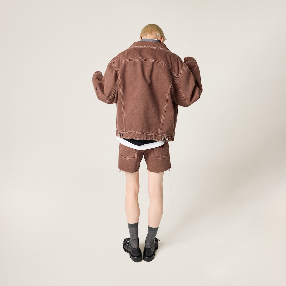 Bull denim Bermuda shorts
