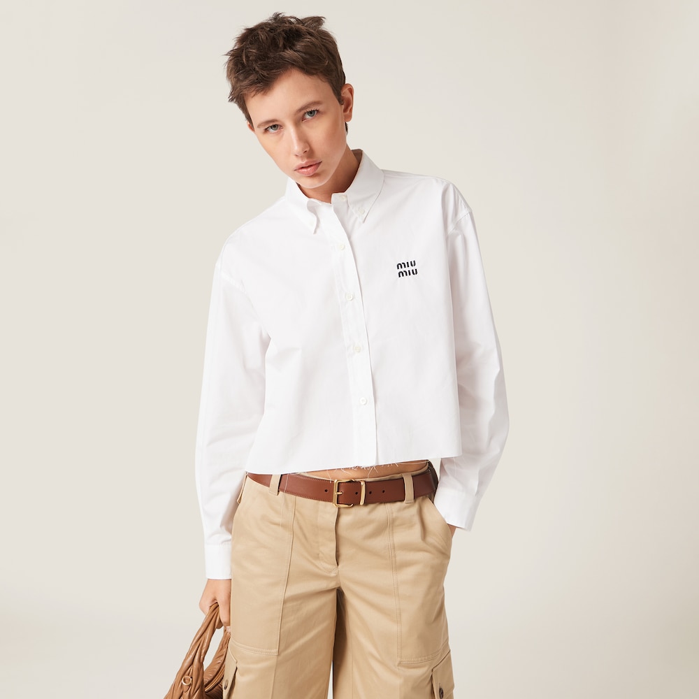 Poplin shirt