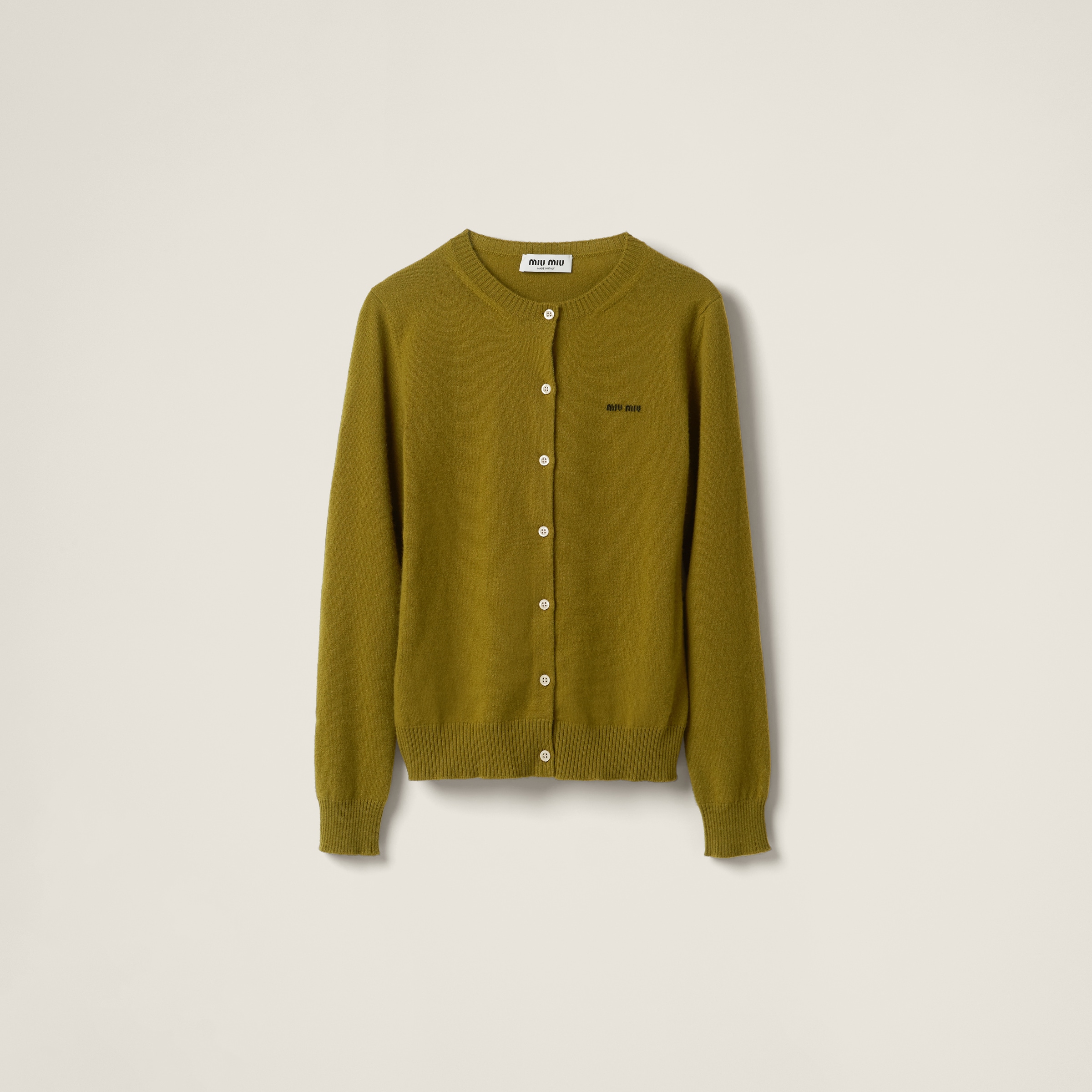 Cashmere knit cardigan