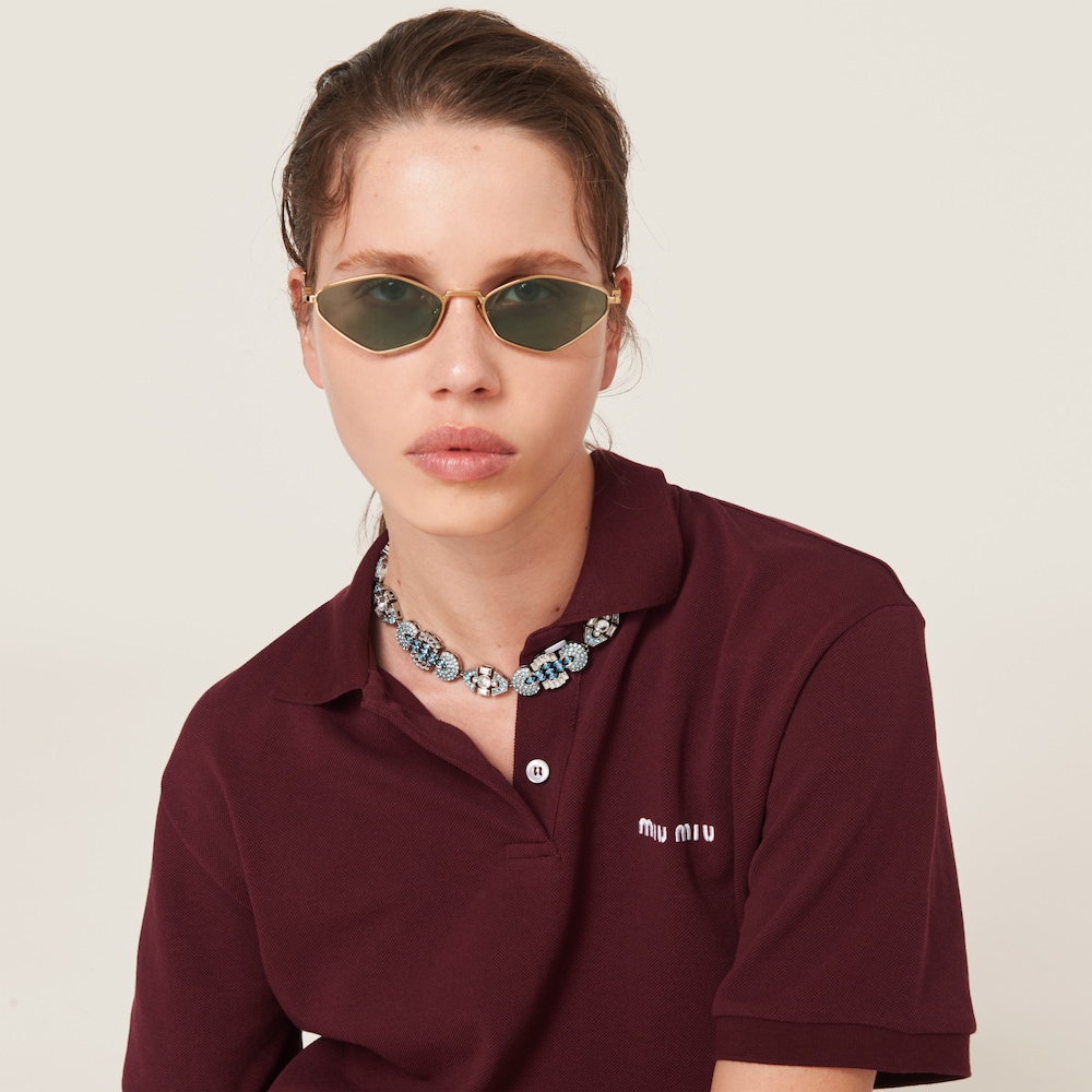 Miu Miu Logo sunglasses