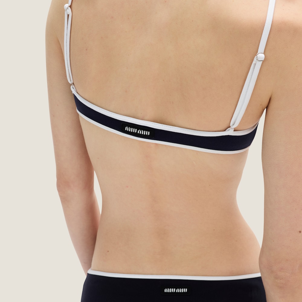Technical knit swimsuit