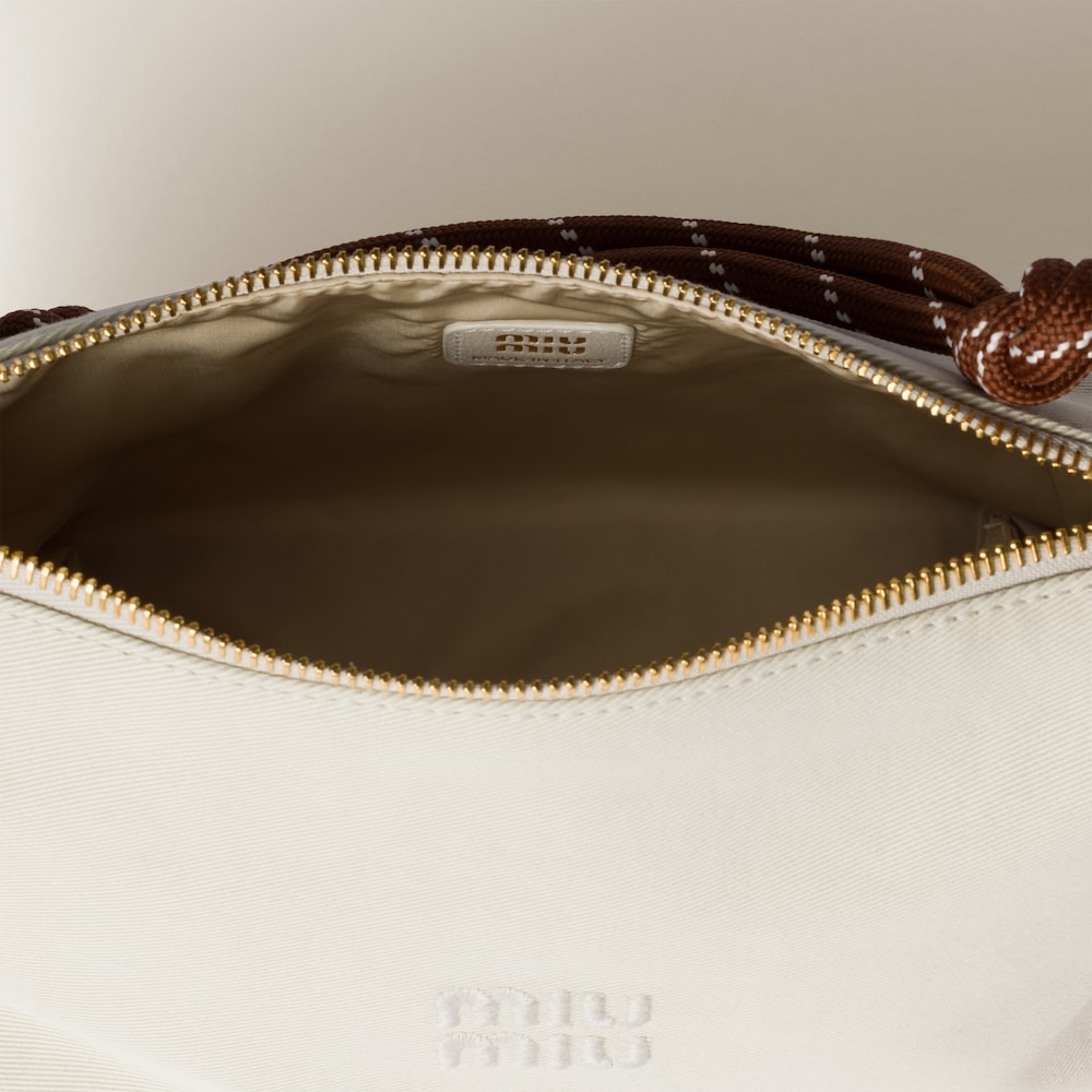 Gabardine pouch