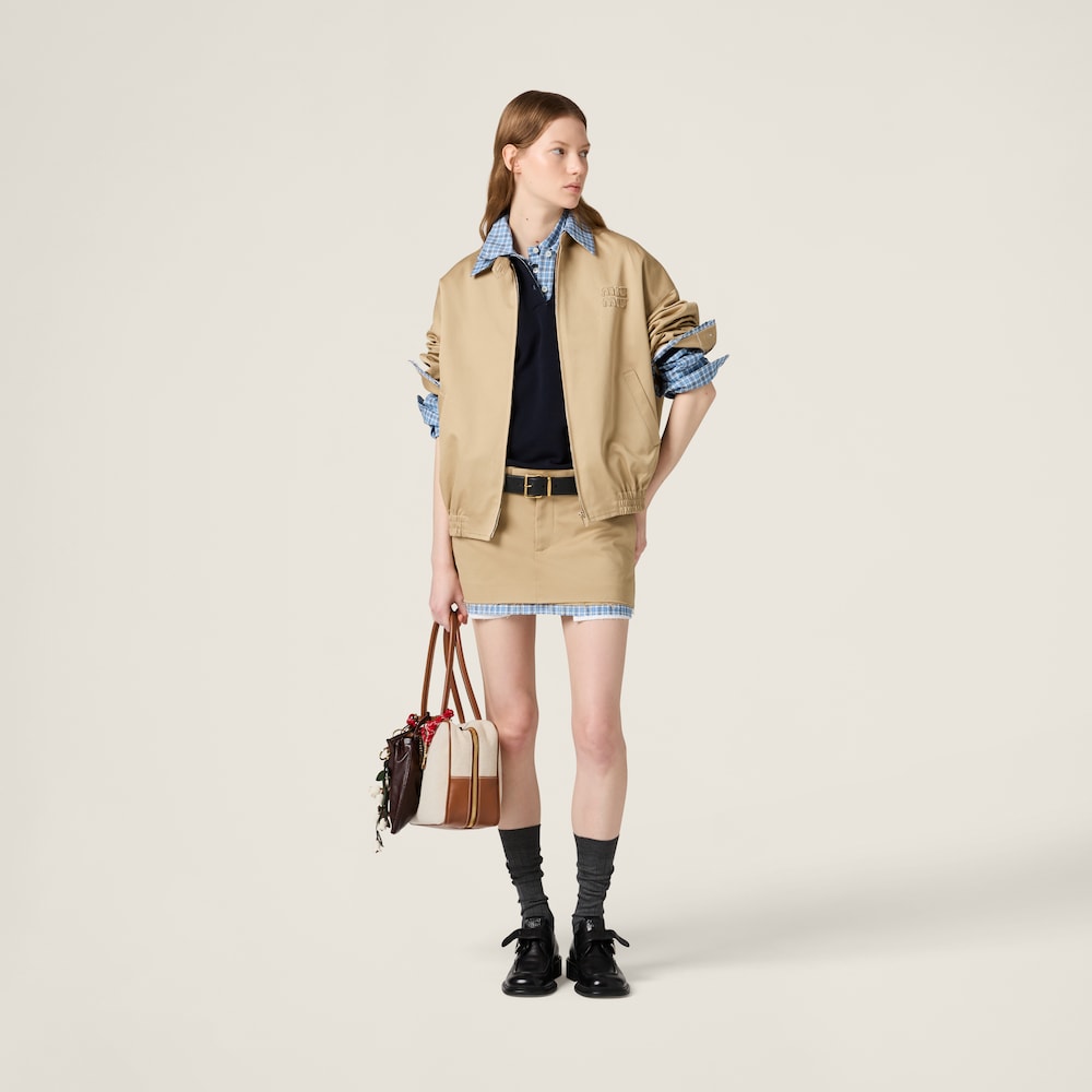 Chino blouson jacket