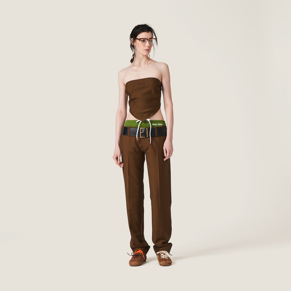 Mohair pants