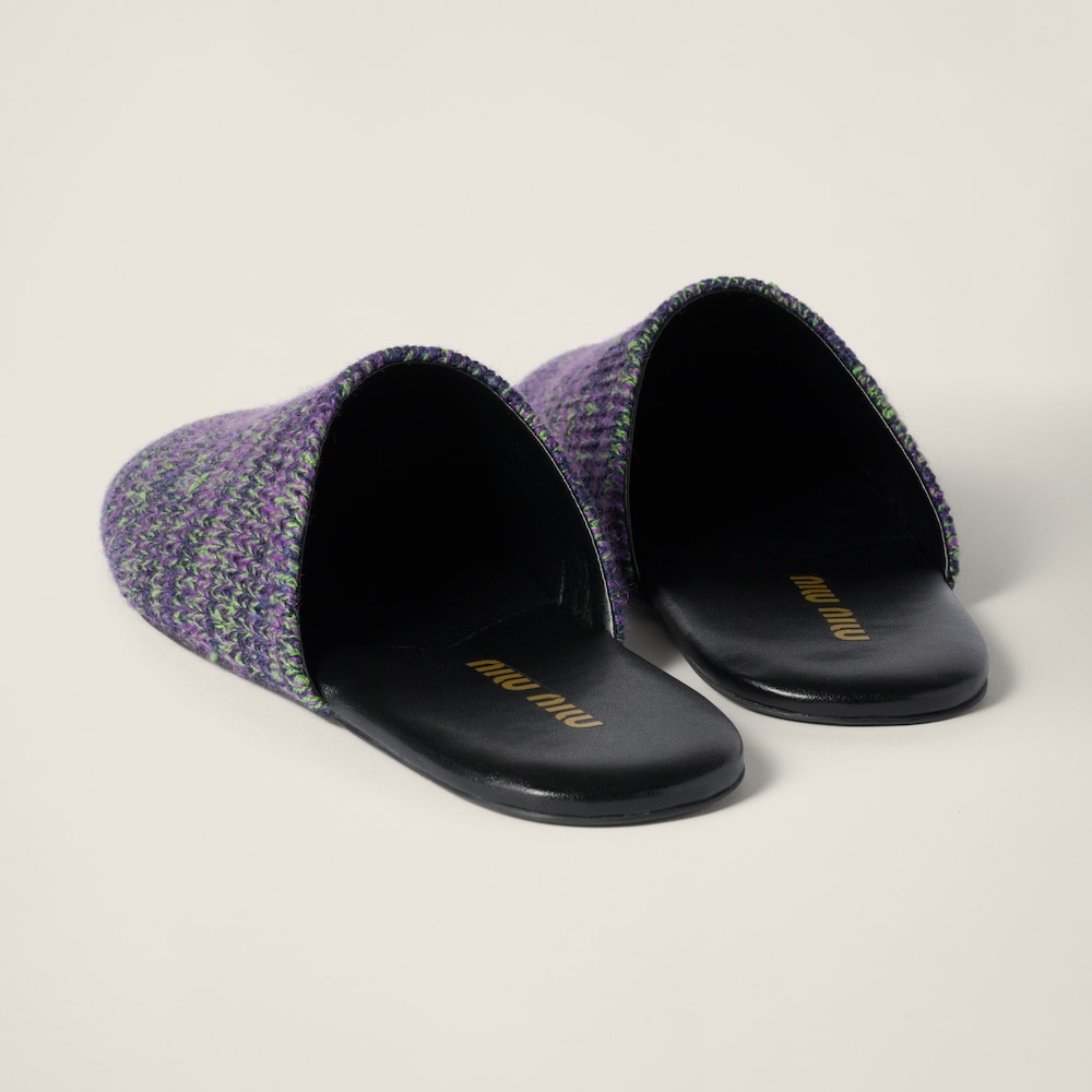 Wool slippers