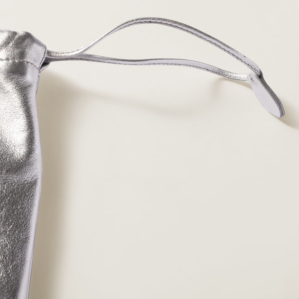 Nappa leather pouch
