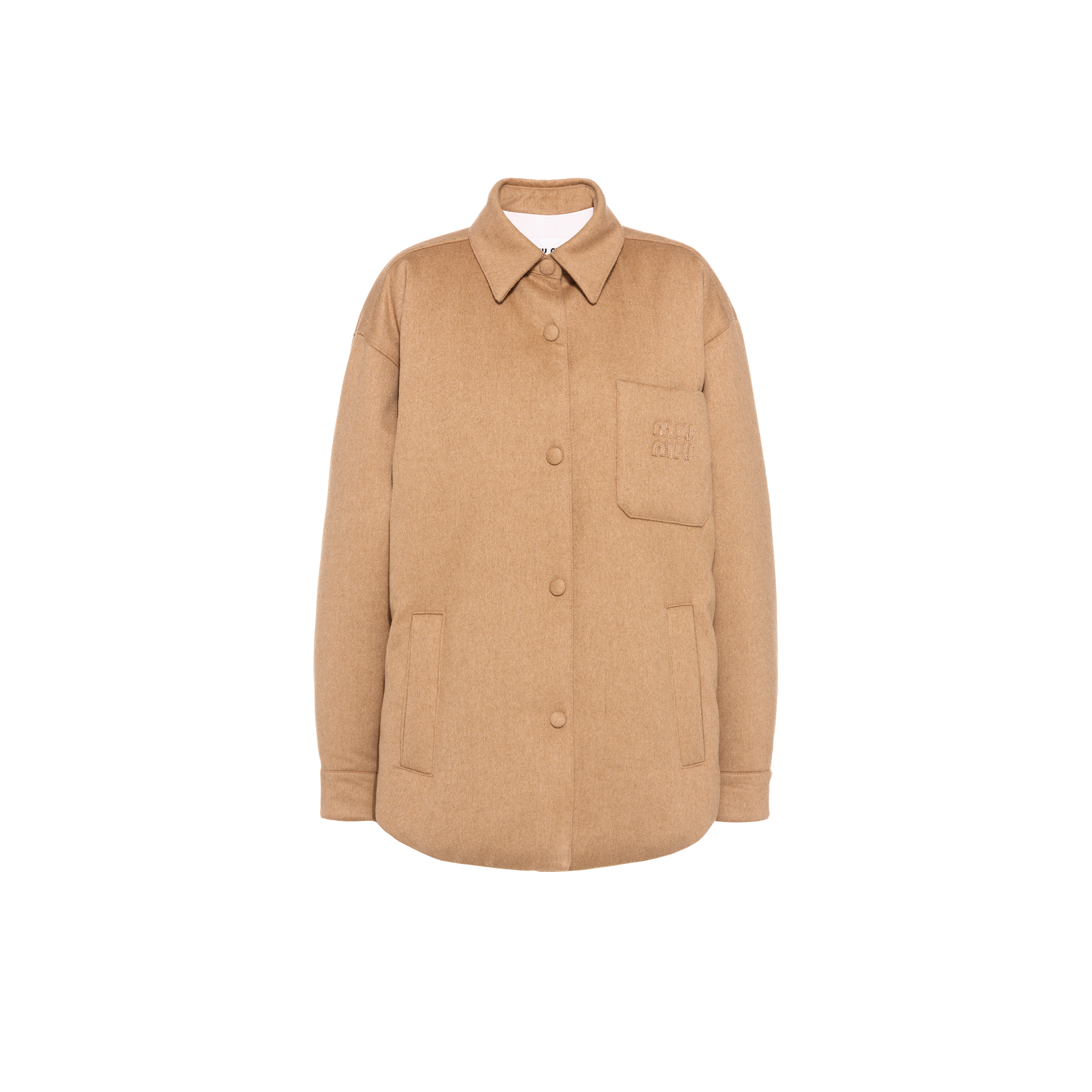 Camelhair down jacket