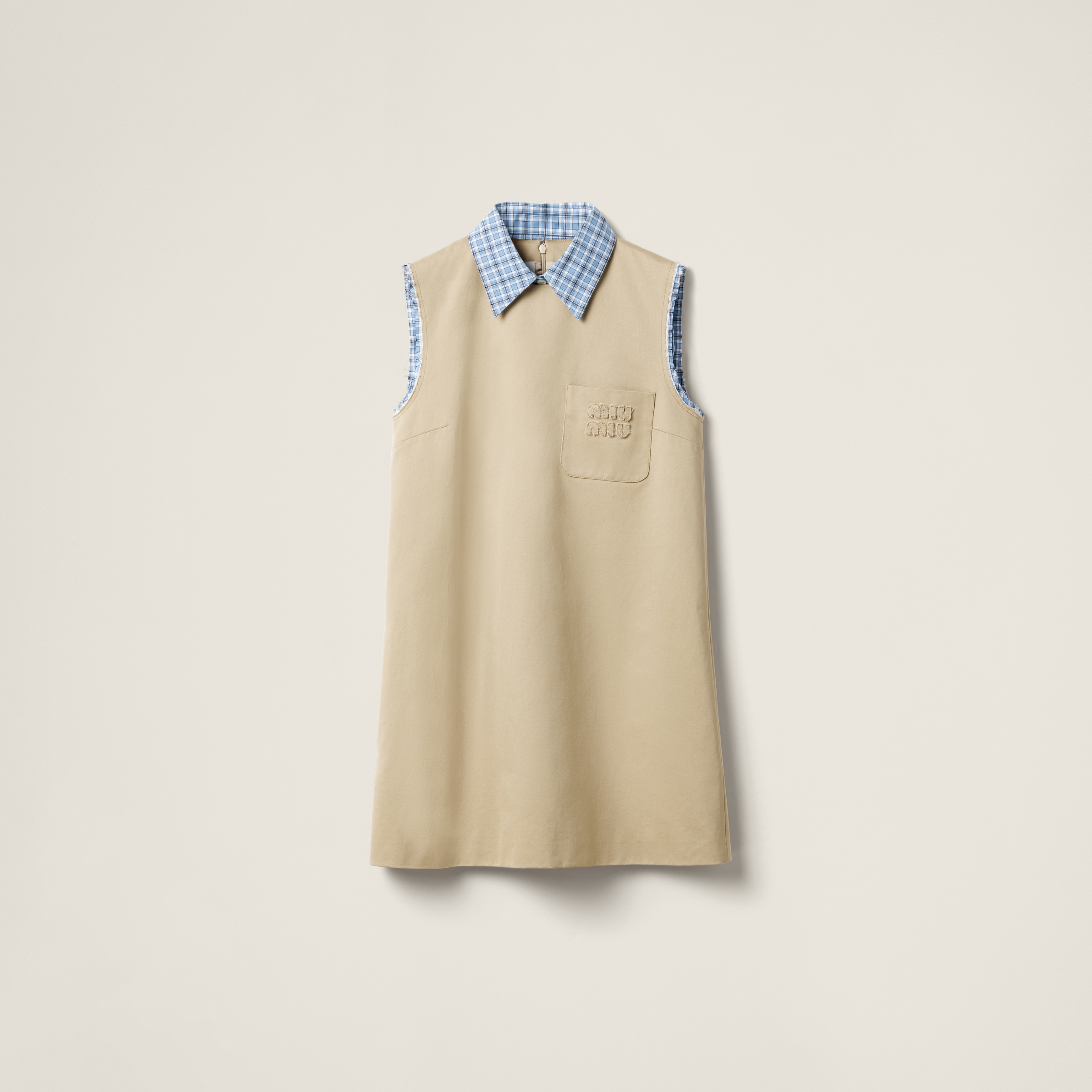 Chino mini-dress