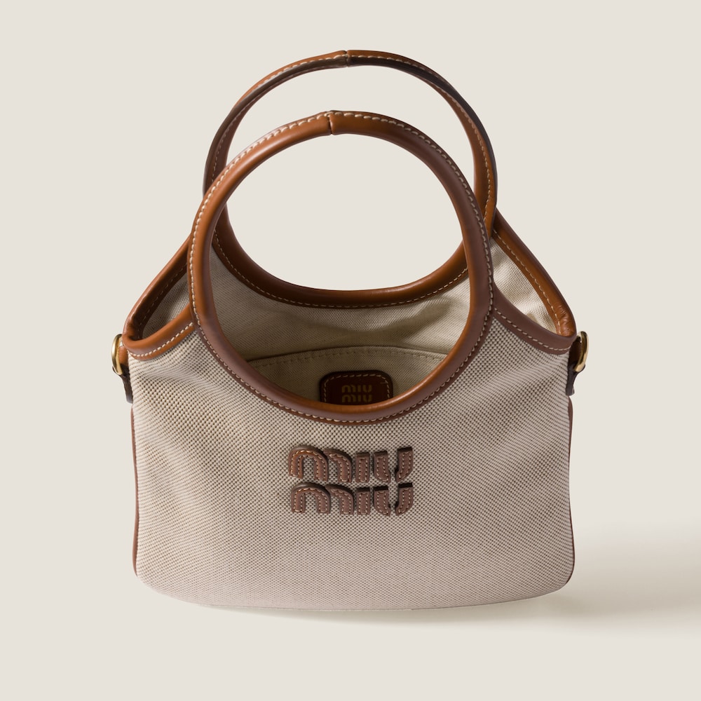 IVY canvas and leather bag