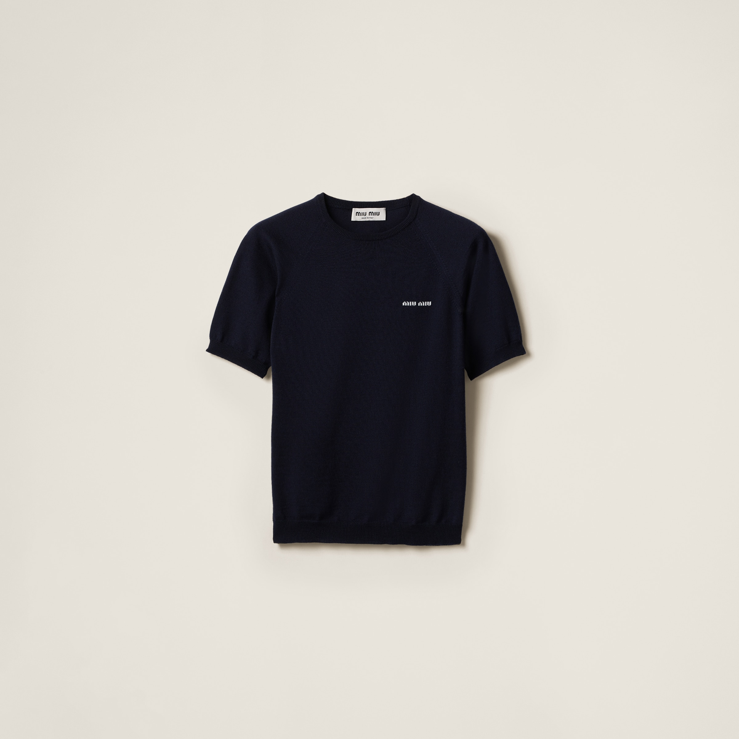 Wool crew-neck sweater