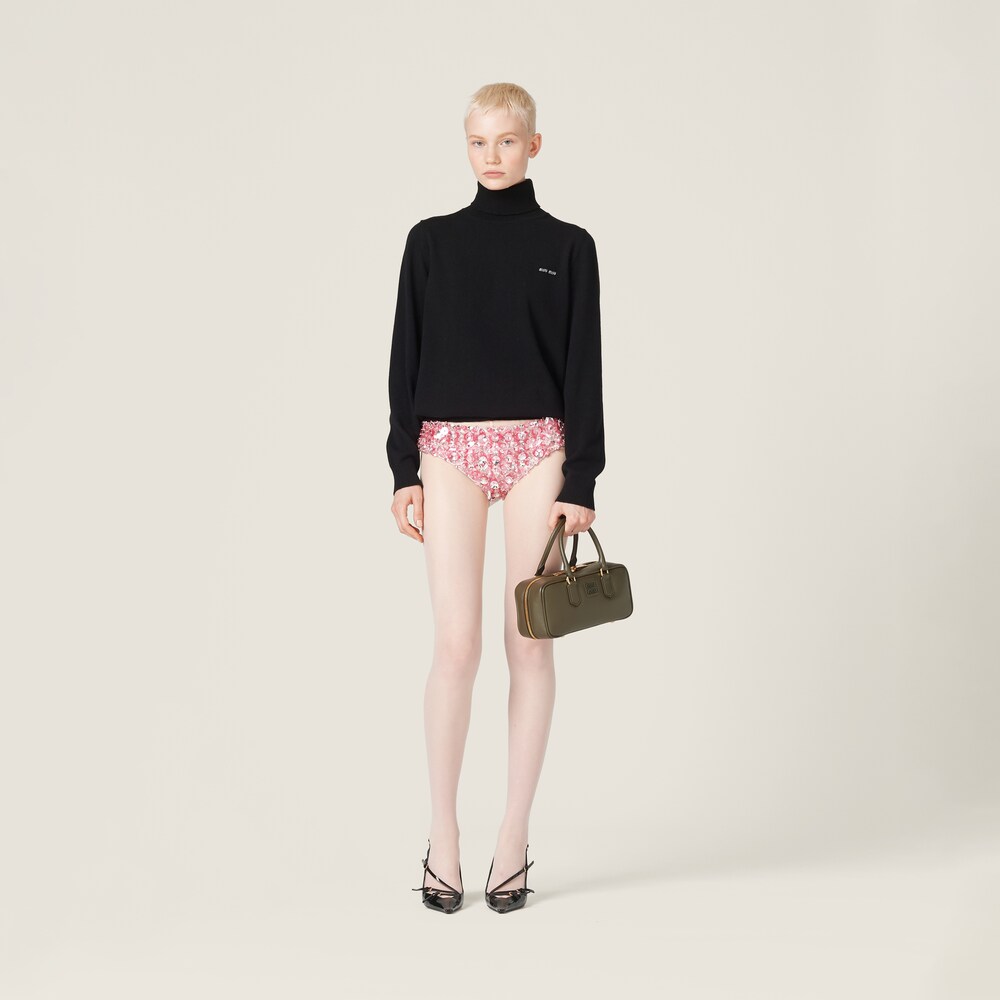 Cashmere turtleneck sweater