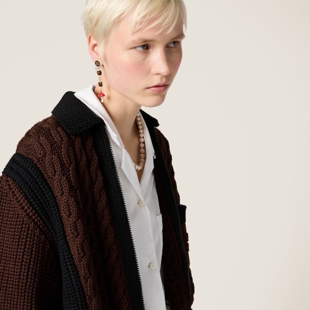 Metal earrings