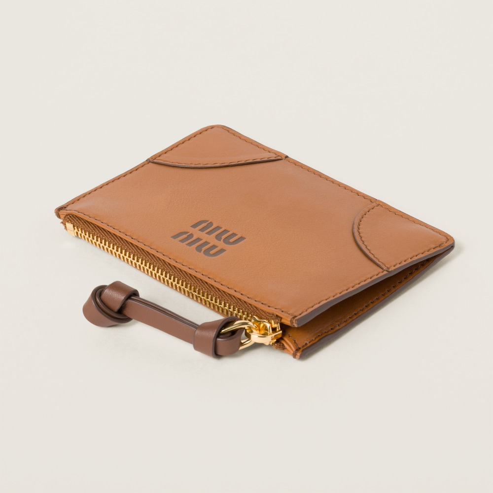 Leather card holder
