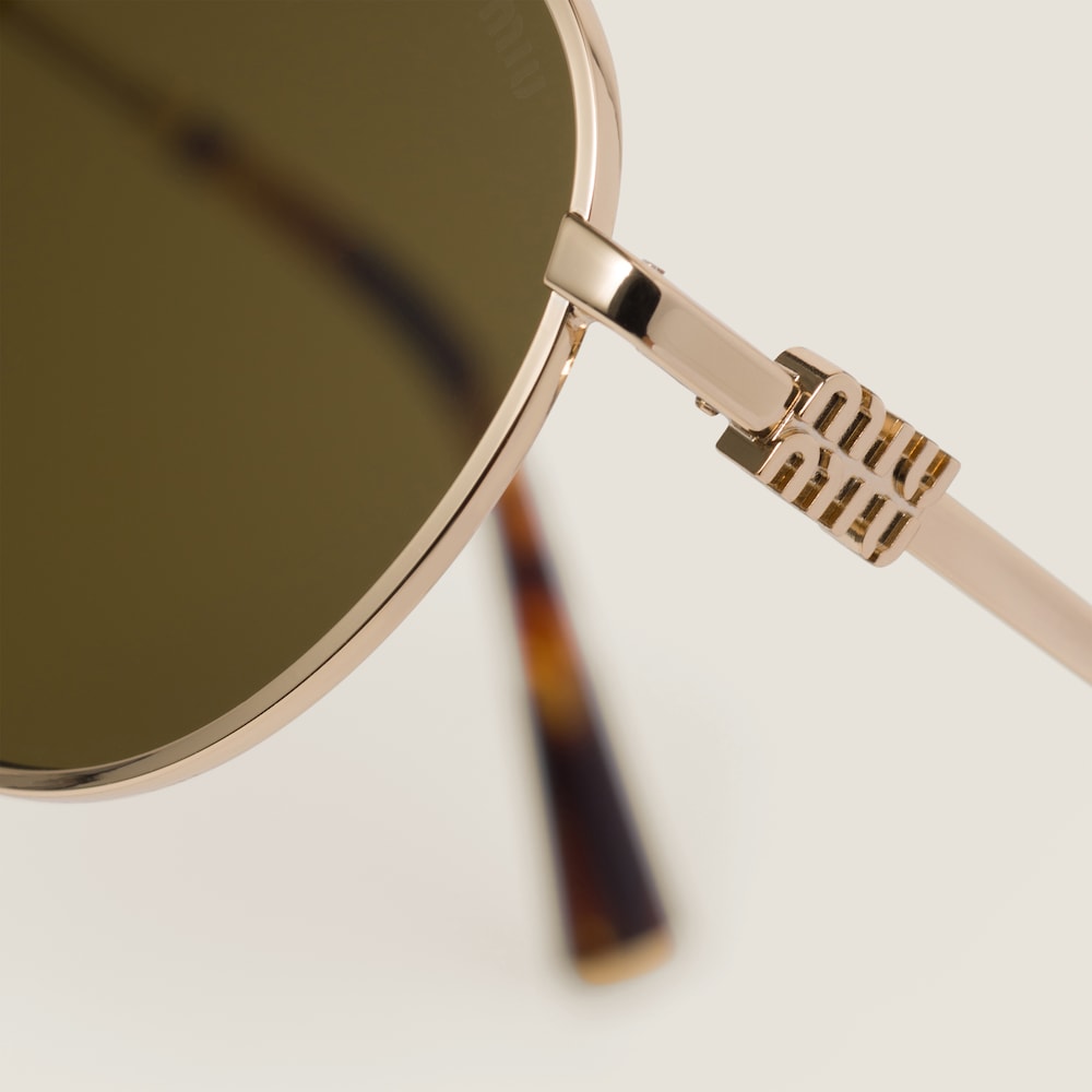 Miu Miu Logo sunglasses