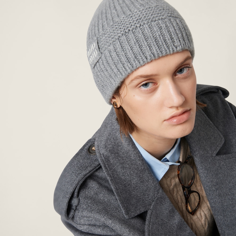 Knit beanie