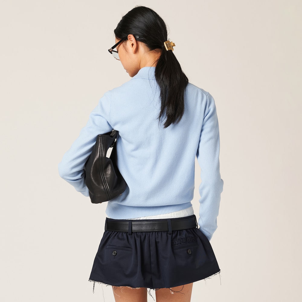 Cashmere knit cardigan