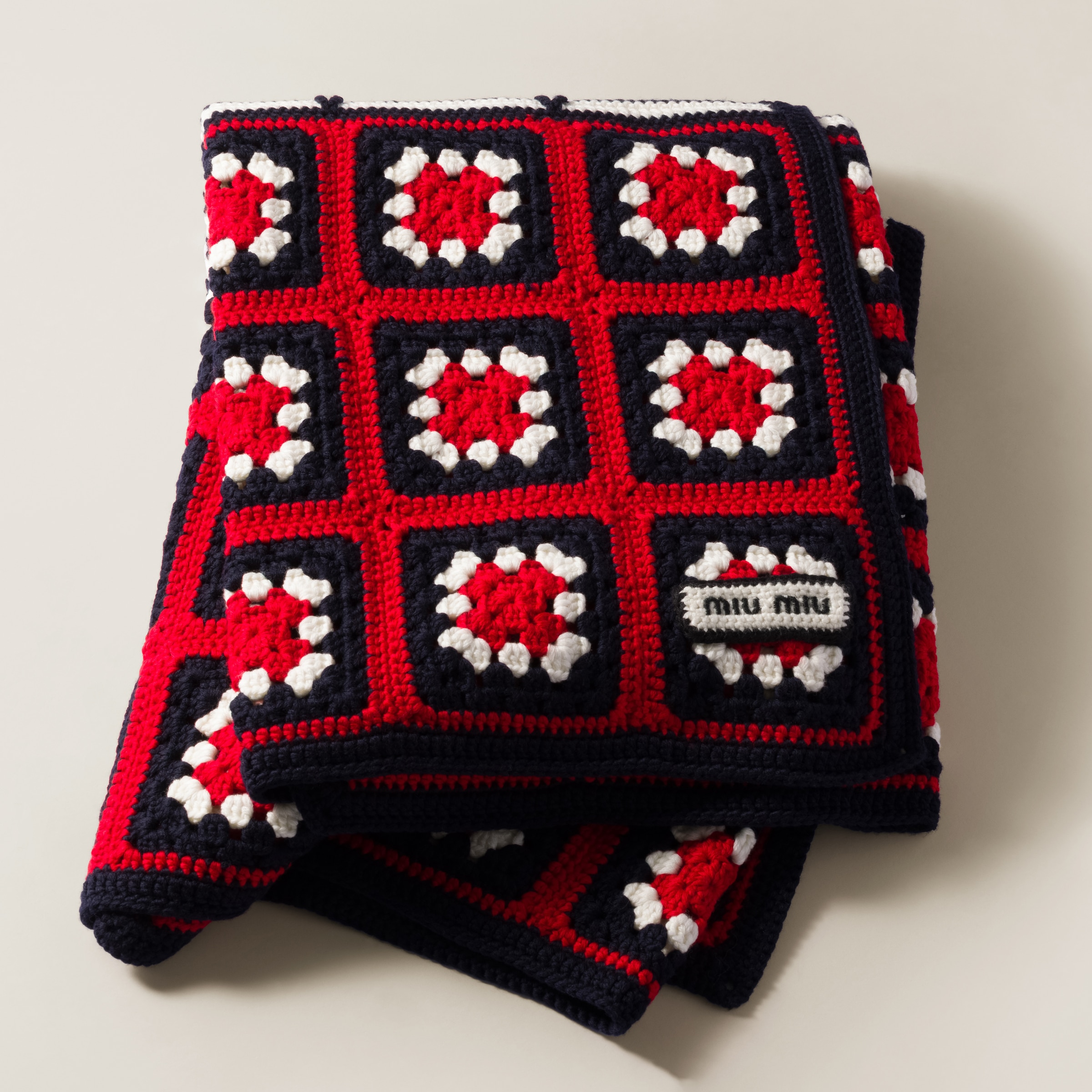 Wool throw