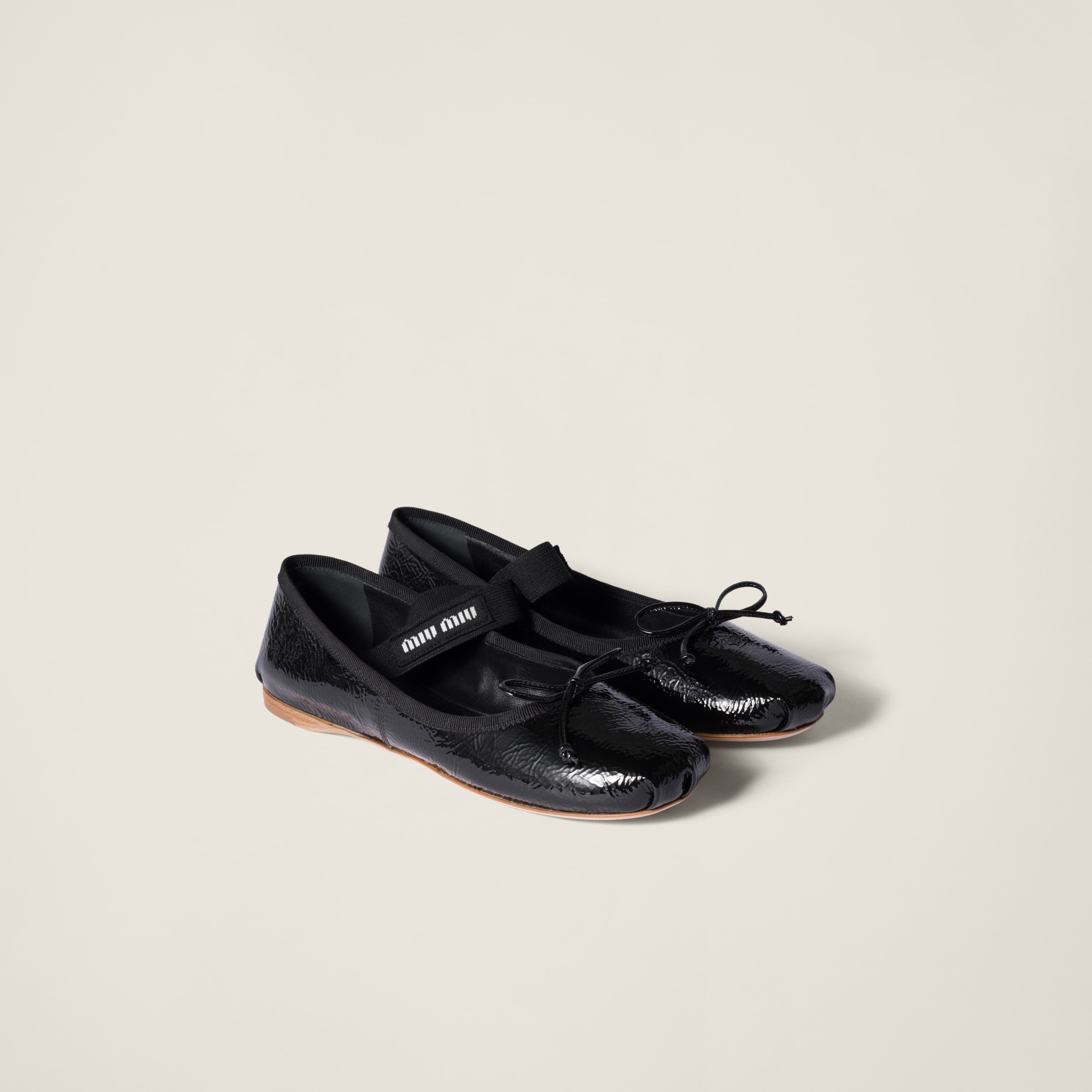 Naplak leather ballerinas