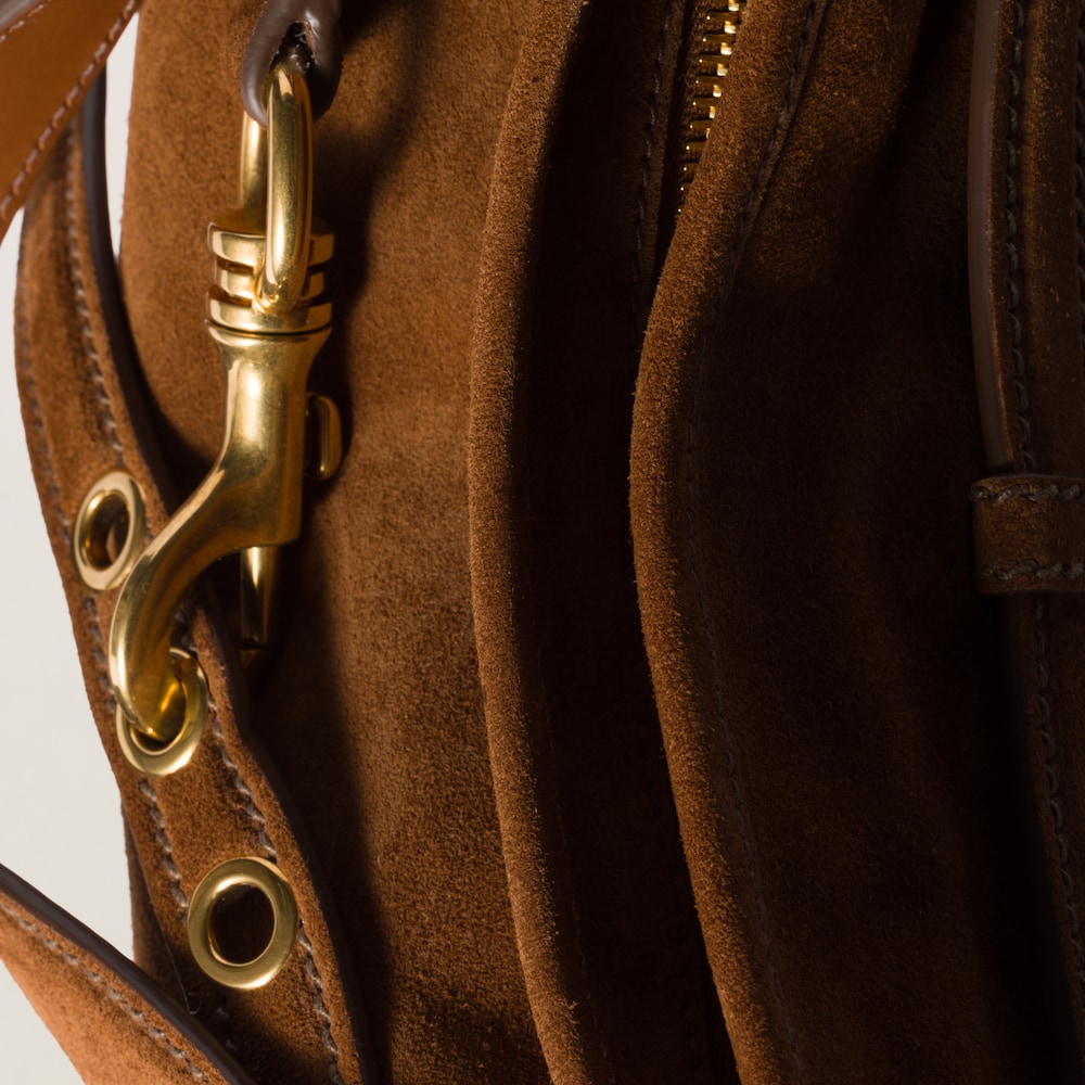 Aventure suede bag