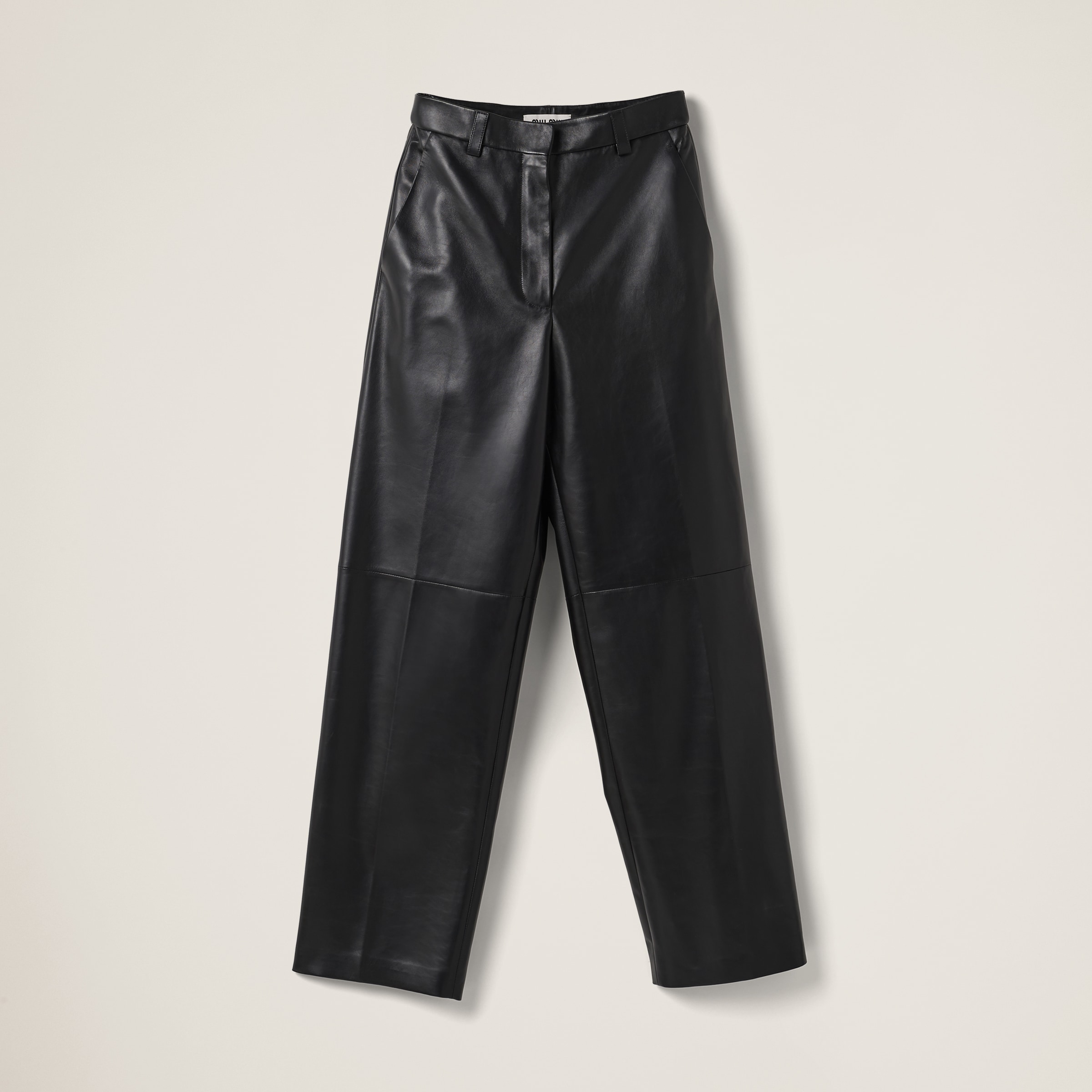Nappa leather pants
