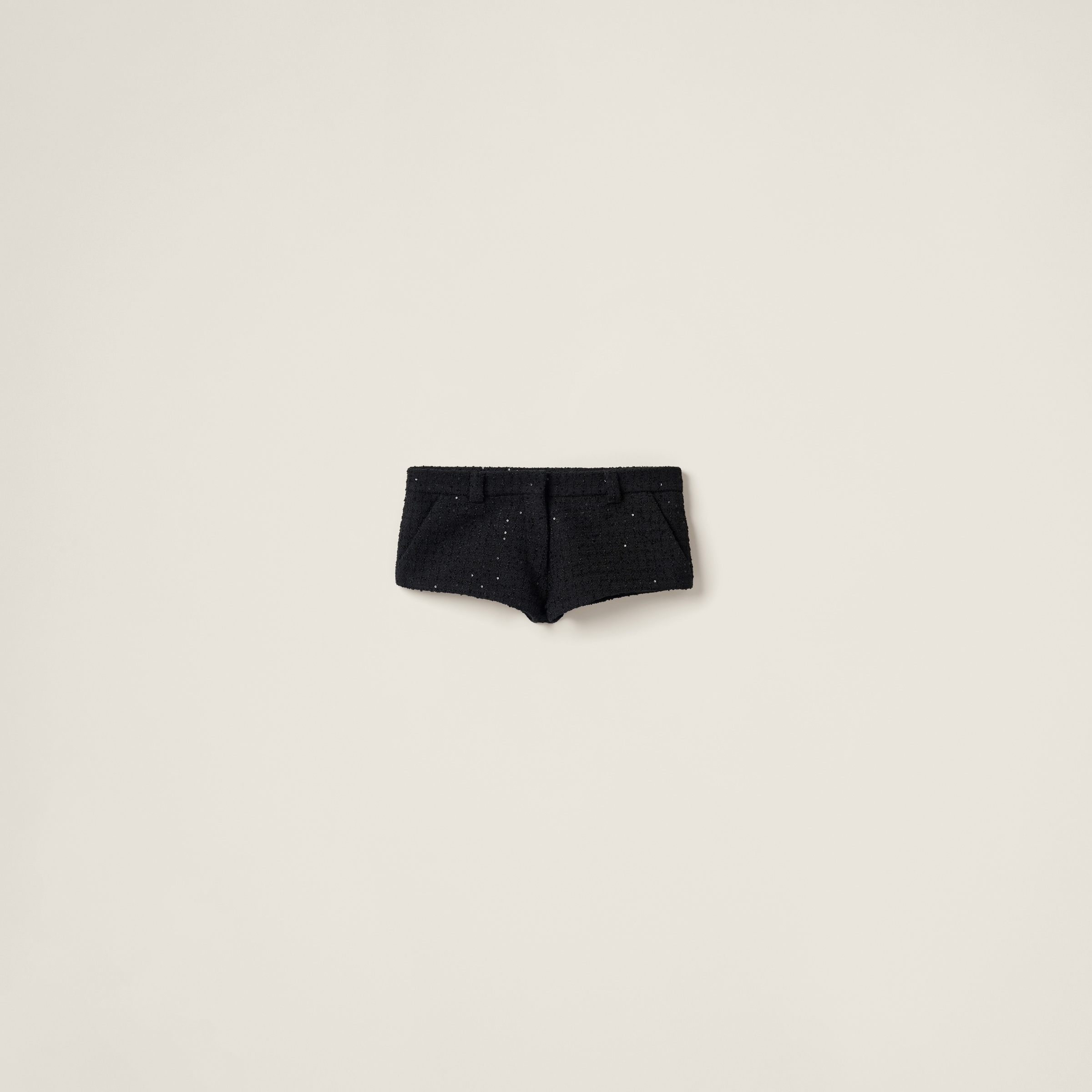 Bouclé shorts