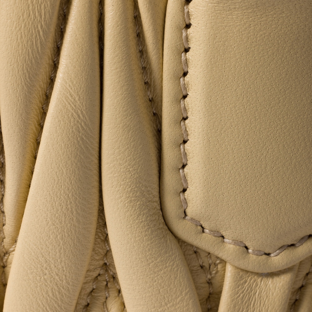 Arcadie matelassé nappa leather bag