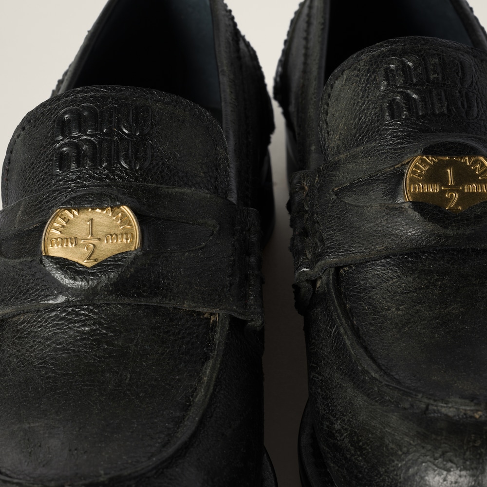 Calfskin penny loafers