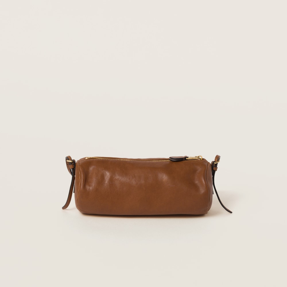 Nappa leather pouch