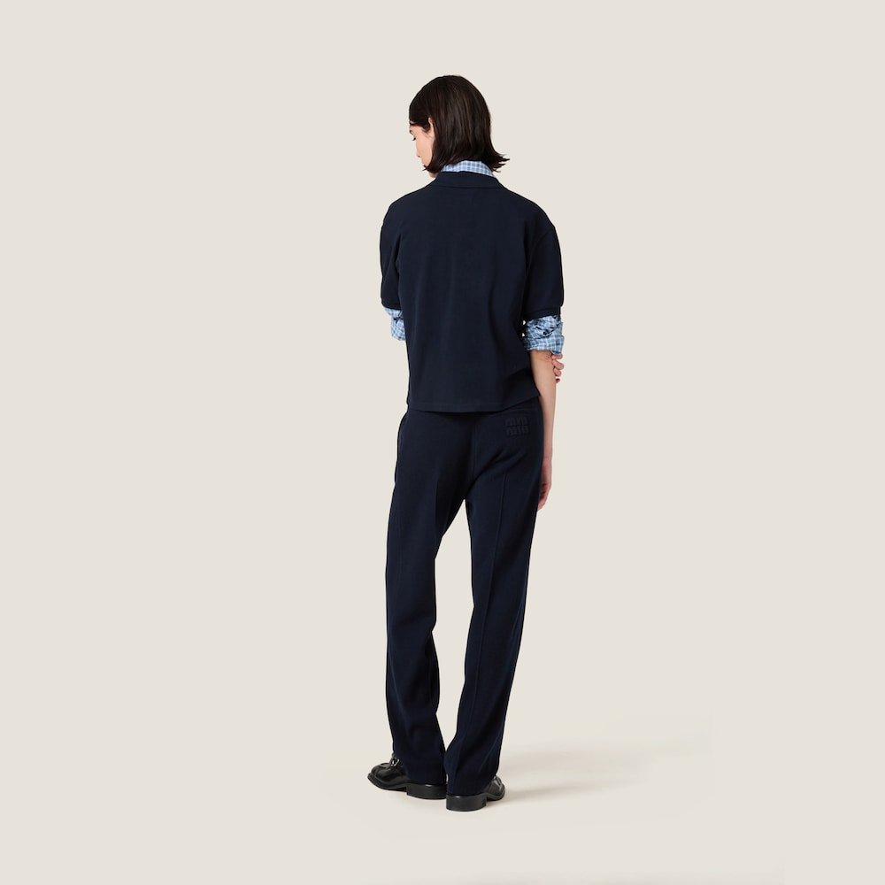 Wool and cashmere pants