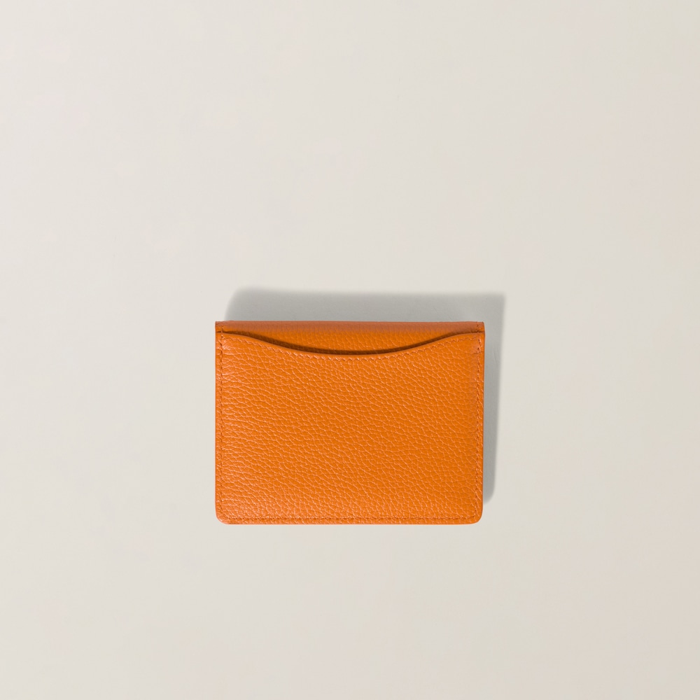 Leather card holder