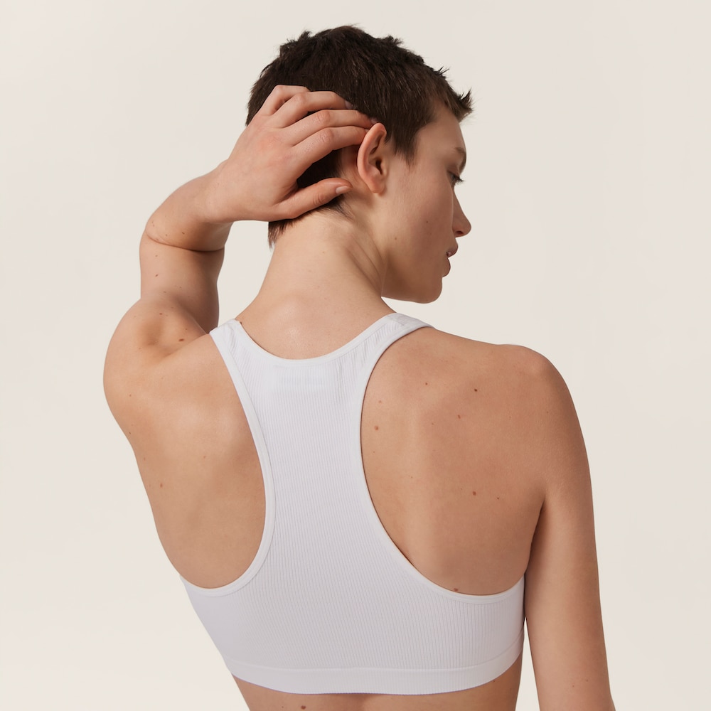 Seamless racerback top