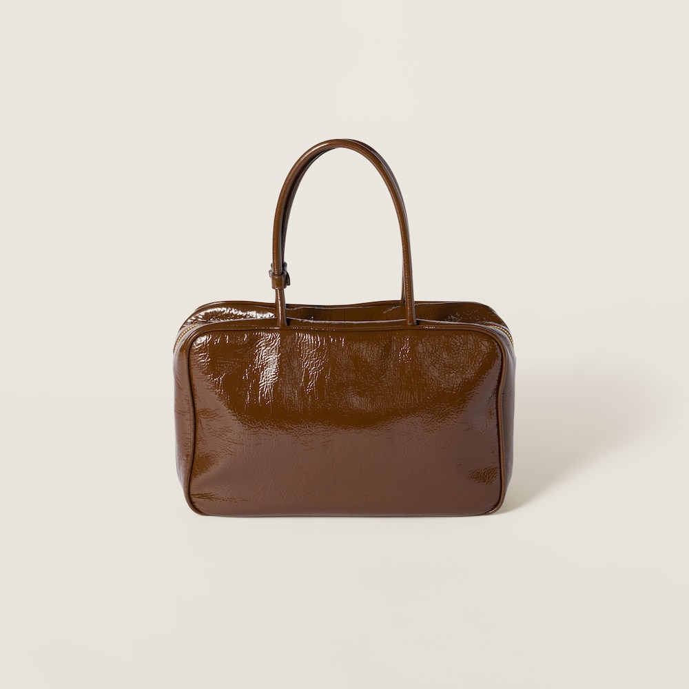 Beau naplak patent leather bag