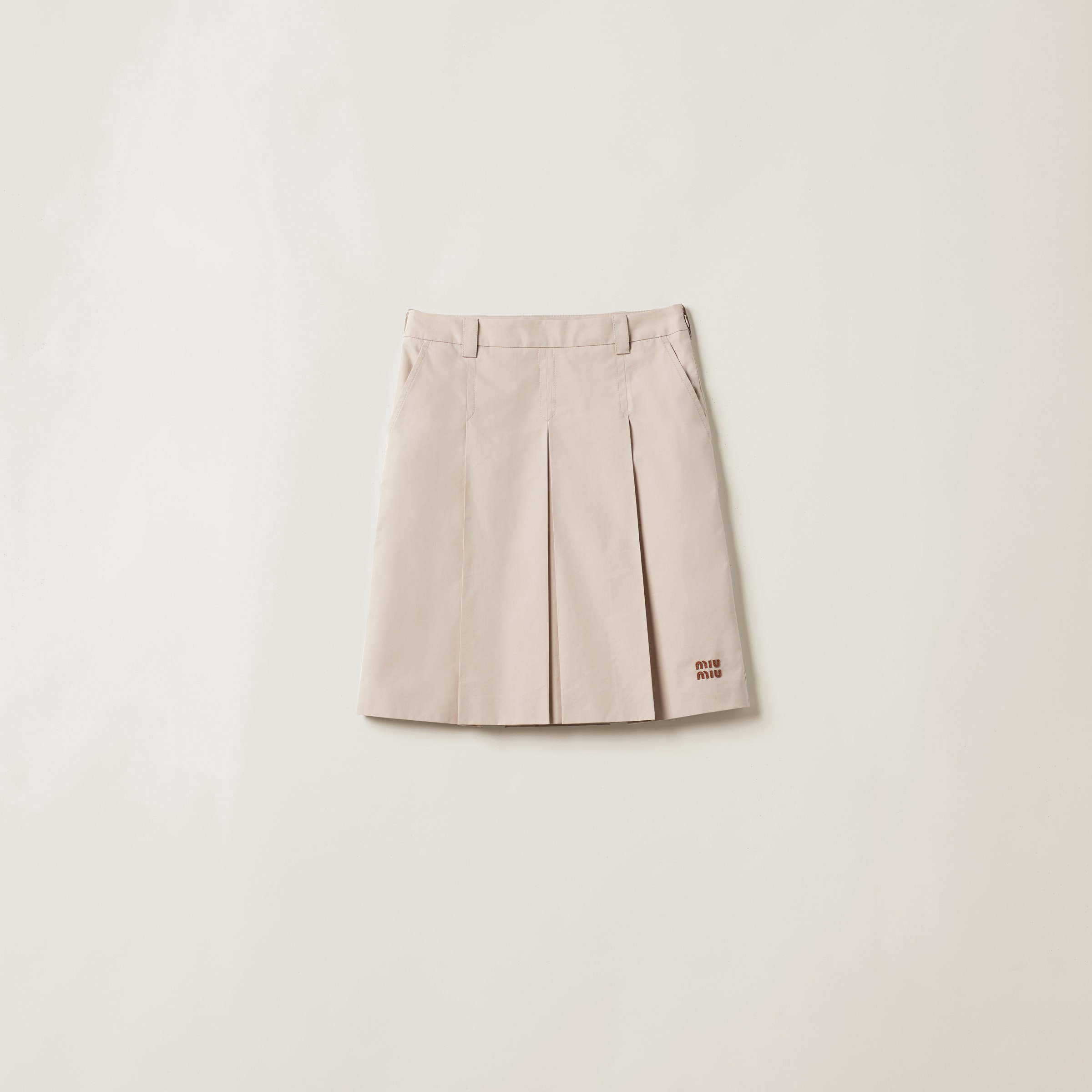 Panama cotton skirt