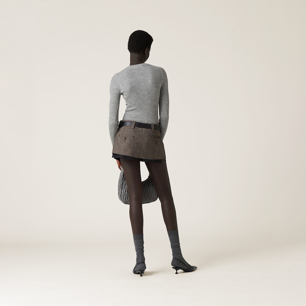 Cashmere and silk sweater