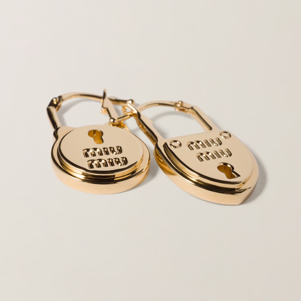Metal earrings
